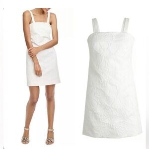 J crew convertible strap dress embossed floral